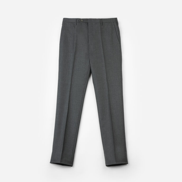 Pantalone in lana vergine antracite