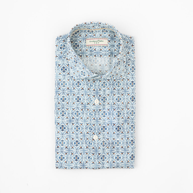 Cotton patterned shirt